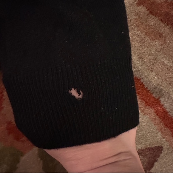 Dolce & Gabbana cropped turtleneck wool sweater XS S - Picture 3 of 5